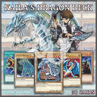 STARTER DECK KAIBA 50 | Blue Eyes White Dragon Paladin Luster Lord Of D YuGiOh🔥 • $15