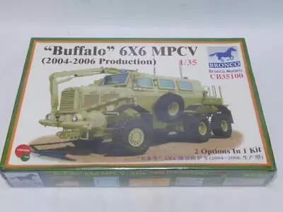 1/35 Bronco Buffalo 6x6 MPCV 2004-06 Prod. Armor Truck Plastic Model Kit CB35100 • $52.79