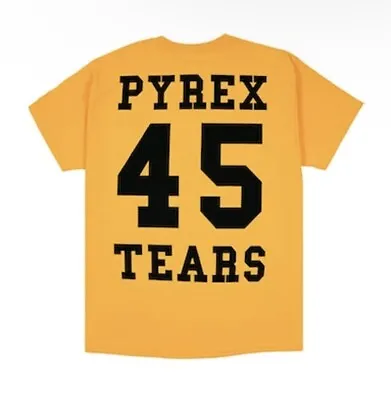 Canary Yellow Pyrex Denim Tears Virgil Abloh Tee Yellow/Black Size XXL Brand New • $200