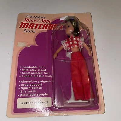 Miss Matchbox Doll PENNY PLAYMATE 1973 (RARE) NOC FREE SHIPPING • $23.99