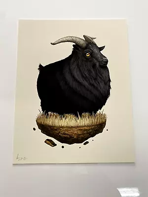 Pygmy Goat Fat Kingdom Mondo Con 2016 By Mike Mitchell Poster Art Giclee • $250