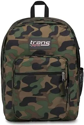 $39.99 • Buy JanSport Green Camo Backpack. Laptop Sleeve 15 . New With Tag.