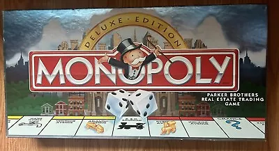 PARKER BROTHERS GAME MONOPOLY DELUXE EDITION. New In Box • $30