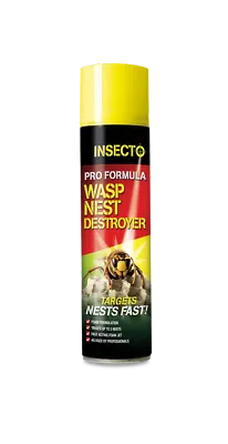 Wasp Nest Destroyer Foam Wasp Killer Kill Prevention 300ml Pro Formula • £9.99