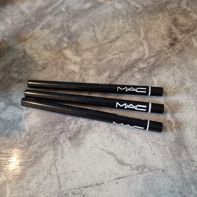 £12.75 • Buy 3x MAC Black Eyeliner Pencil Retractable Waterproof Twister