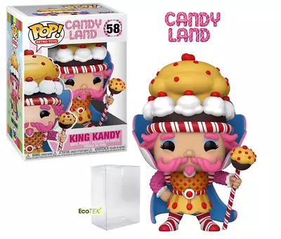 NEW Funko Pop - King Kandy Vinyl Figure Bundled With EcoTek Protector Case • $29