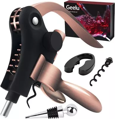 Rabbit Wine Opener Set Corkscrew Wine Bottle Opener (Gift Box) • $24