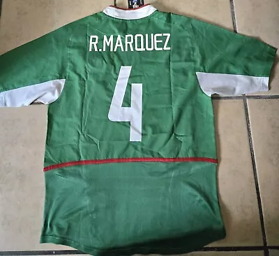 Nike Mexico Seleccion Nacional 2003/04 Rafa Marquez Jersey Size Medium Rare • $114.98