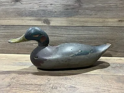 Antique Vintage Wood Duck Decoy **MASON** Mallard Drake Challenge  • $449