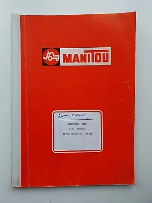 Manitou Manitool Mk2  Parts Catalogue • £19.99