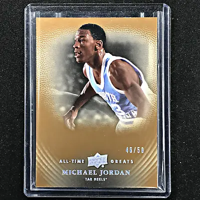 2013 All Time Greats MICHAEL JORDAN Base 46/50 • $128.41