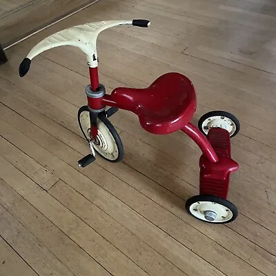 Junior Bike Tricycle Junior Toy Co. Antique 1950's Batwing Handlebars • $235