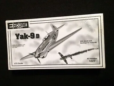 1/72 Squadron Encore #1027 Soviet USSR Yak-9d Sealed Model • $30