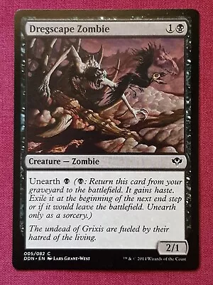 Magic The Gathering DUEL DECKS SPEED VS CUNNING DREGSCAPE ZOMBIE Black Card MTG • $5.50