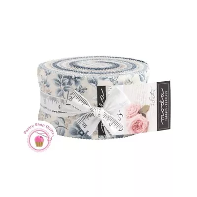 Moda CASCADE 3 Sisters JELLY ROLL 40 Strips Quilt FABRIC BLUES • $55.95