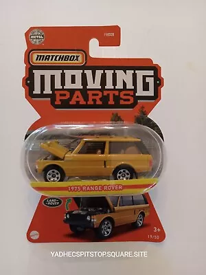 2022 Matchbox 1975 Range Rover Moving Parts # 19/50 Mustard Yellow • $9.98