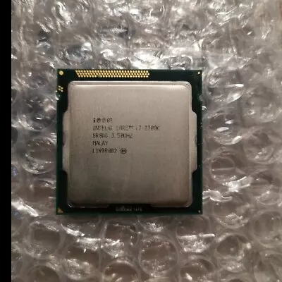 Intel Core I7-2700k 3.50ghz Socket Lga1155 Processor CPU SR0DG • £40