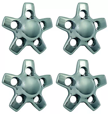 New Set Of 4 Replacement Centers Caps For 16  Chrome S10 Blazer Wheels Rims ZQ8 • $84.96