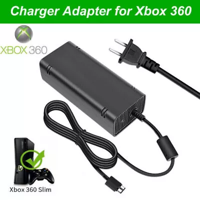 Power Supply For Xbox 360 Slim S Power Brick Adapter Charger 135W W/US Cord • $17.98