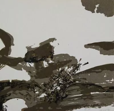 $695 • Buy Zao Wou-Ki - Screenprint From 1973 - Handsigned From The 50 A.P. Edition