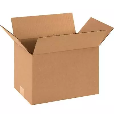 12x8x8  Corrugated Boxes For Packaging Shipping Moving Supplies Mailers 25 Boxes • $29.99