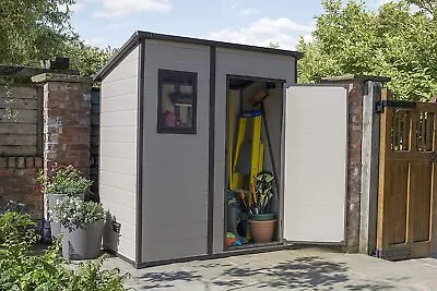 £459.99 • Buy Keter Manor Shed Outdoor Plastic Garden Storage Shed Waterproof Lockable