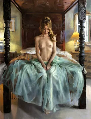 Wall Art Naked Women Oil Painting Giclee HD Printed On Canvas L3136 • $9.99