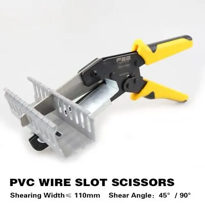 £59.55 • Buy Wire Duct Cutter Trunking Scissor Multi Angle Plastic Pipe Cutting Trim 45 90°