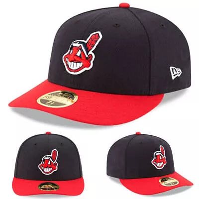 Cleveland Indians Chief Wahoo CLE Fitted Hat 2024 New Series Baseball Cap Hat • $20.33