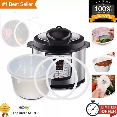 Instant Pot Silicone Lid & Sealing Rings - 5/6 Qt Pressure Cooker Accessories • $17.79
