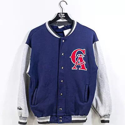 Majestic California Angels MLB Jacket Anaheim Large VTG 90s Baseball • $109.97