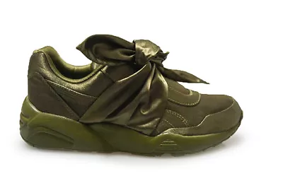 $340.31 • Buy Womens Puma Bow Sneaker By Rihanna Fenty X Puma - 36505404 - Olive Trainers