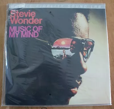 Stevie Wonder  Music Of My Mind MFSL No. 001757 Super Vinyl MoFi  Neu In Folie • £34.42