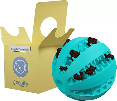 Zenify Puppy Toys Dog Toy Food Treat Interactive Puzzle Ball For Tooth Teething  • $16.91