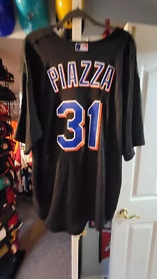 Mitchell And Ness NY Mets Mike Piazza Jersey Cooperstown Authentic Size 56 3xl • $69