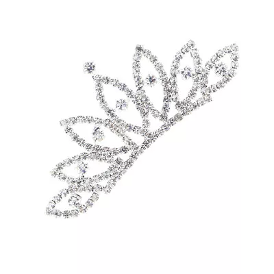 Mini Crown Hair Clips For Girls Rhinestone Headpiece • $9.85