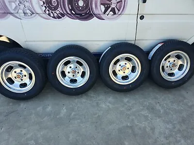 Aunger Triden Jellybean 14x7 And New 215/65 Tyres Fit Holden HQ HJ HX HZ WB Chev • $1695