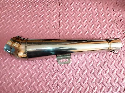 £35 • Buy Exhaust Universal Motorcycle Cafe Racer Scrambler Megaphone Cone GP2 🐷
