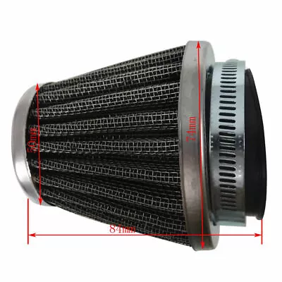 42mm Air Filter 250cc-50cc 110 125cc ATV Quad Wheeler Dirt Bike Pitbike NEW • $15.29