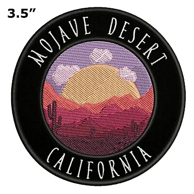 Mojave Desert Embroidered Patch Iron-On / Sew-On Decorative Souvenir Applique • $4.20