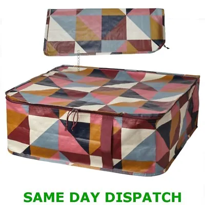  Foldable Sackkarra Underbed Clothes Storage Bags Ziped Organizer Wardrobe  • £9.50