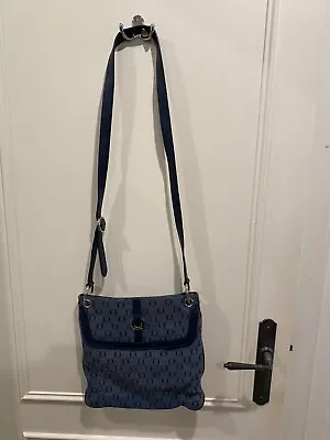 $60 • Buy Oroton Crossbody Navy Handbag - Pre Loved