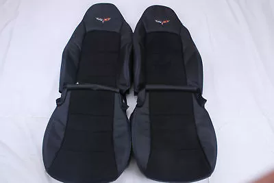 Chevrolet Corvette C6 Custom Made Real Leather 05 - 11 Seat Covers Suede Inserts • $569