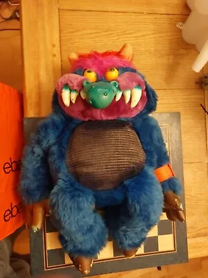 Vintage 1980s Original My Pet Monster By AmToy Large 61cm Soft Plush Toy * • $87.11