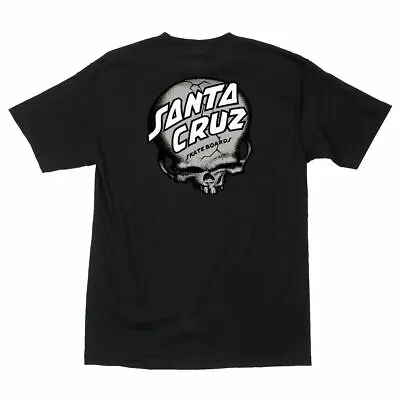 Santa Cruz Corey O'Brien SKULL Skateboard T Shirt BLACK • $20.95