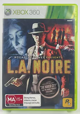 L.A. Noire - Microsoft Xbox 360 (3 Discs) Complete With Manual (FREE POSTAGE) • $6.99