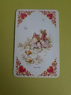 $3.50 • Buy Genuine Vintage,Swap/playing Cards, 70s,  Sarah  Kay.   Blank Back.