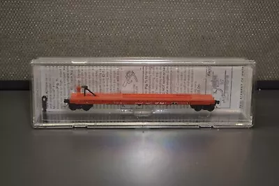 N Scale Micro-Trains 64070 CP Rail 57' 6  Converted TOFC Flat Car 504485 • $26.99