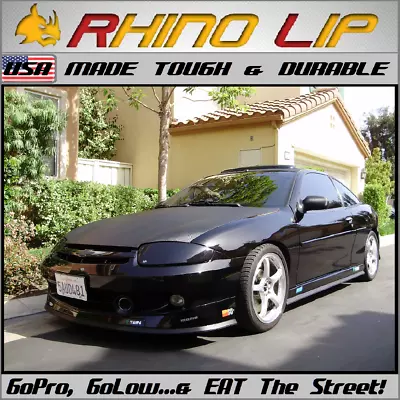 RhinoLip®: Compact Coupes 2-Doors Front Rubber Chin Lip Splitter Spoiler Trim #2 • $39