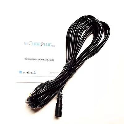 £5.99 • Buy 5 Metres Long DC Power Plug Extension Cable Lead For Tenvis IProbot3 Camera Ku